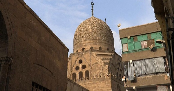 A building in 'Cairo's 'City of the Dead'