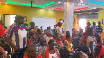 Ejisu NPP members protest open voting system for polling station elections