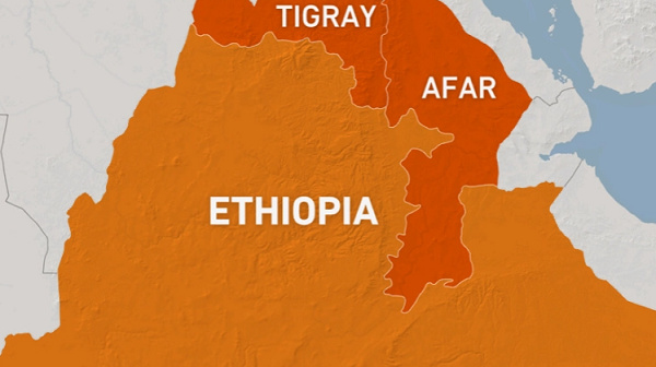 Ethiopia 's map