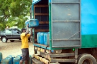 Two trucks of fuel containing about 300 gallons estimated to be around 9000 litres were confiscated