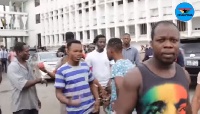 Some of the suspects who escaped from the Kwabenya Police Station