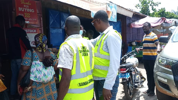 The exercise aimed at enforcing sanitation by-laws and educating the public