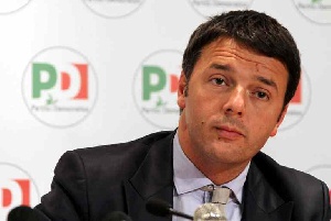 Italian Prime minister Matteo Renzi