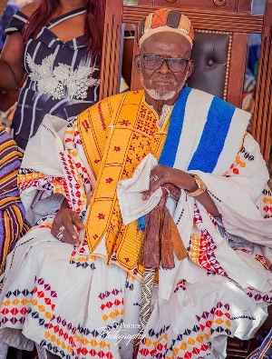 Naba Asigri Abugrago Azoka II, the Paramount Chief of the Bawku Traditional Area