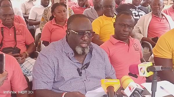 Godfred Adu Kofi is chairman of the Suame Magazine Spare Parts Dealers Association