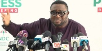 Director of Elections of the National Democratic Congress, Elvis Afriyie Ankrah