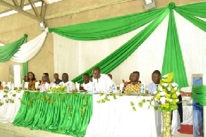 The high-table with management and dignitaries that graced the occasion
