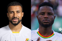 Daniel-Kofi Kyereh (L) and Mubarak Wakaso (R)