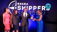 Winners at the last year's Ghana Shippers Award
