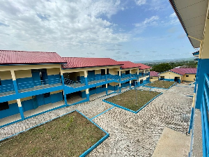 The newly built dormitory for Krobo Girls Senior High School