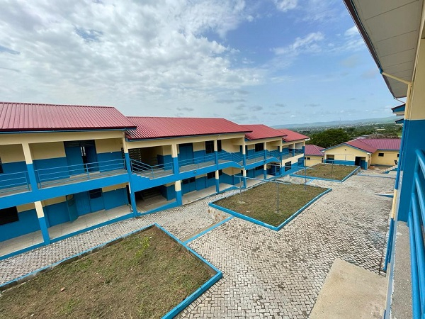 The newly built dormitory for Krobo Girls Senior High School