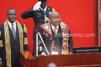 Speaker of Parliament, Professor Aaron Michael Oquaye