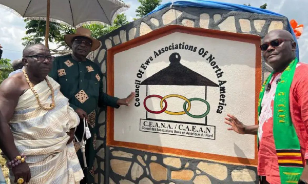 The kindergarten school being commissioned