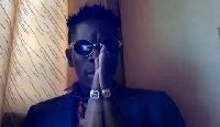 Shatta Wale was captured engaging in a hot exchange of words with a policeman at East Legon