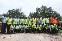 Participants and Instructors in a group photo