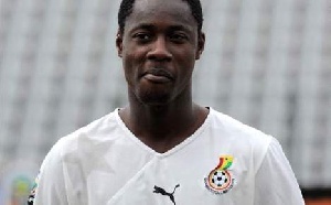 Ghana striker Richmond Boakye-Yiadom