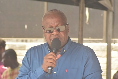 Former president John Dramani Mahama