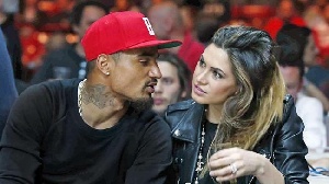 KP Boateng and his wife Melissa Satta