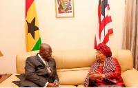 President Ellen Johnson Sirleaf of Liberia.