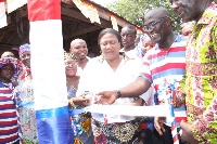 Mrs. Rebecca Akufo-Addo at Nima Polyclinic