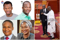 Some siblings who belong to the NDC and NPP