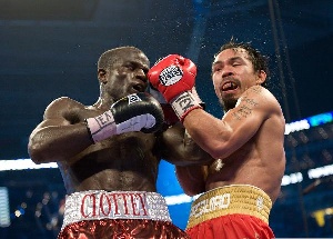 The bout beween Clottey and Pacquiao