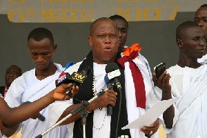 Osofo Konfo Atsu Kove, Head of Afrikania Mission