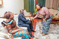 Adwoa Safo and Dr. Mahamudu Bawumia