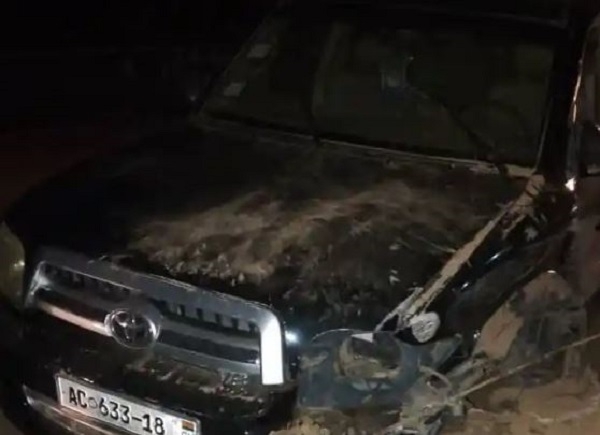 The state of the car involved in the accident