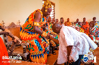 Nana Ntori-Bonkyi Akomea and Dr Mahamudu Bawumia