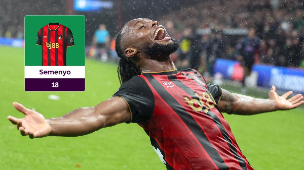 Antoine Semenyo reacts after magical performance against Fulham