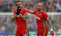 Jordan Ayew and his brother Andre Ayew