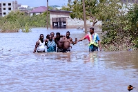 Brave residents saving others from the flood