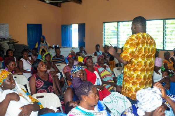 Dr. Papa Ofori-Addo speaking during one of the foundation’s events