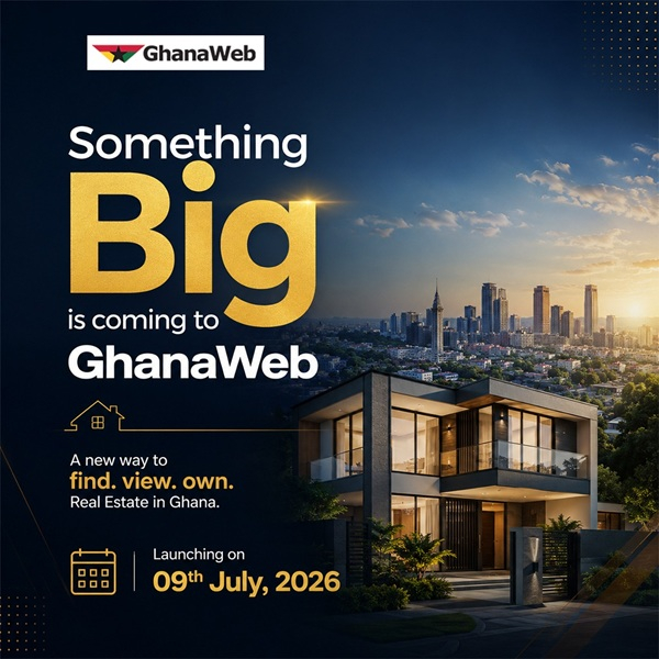 The GhanaWeb Real Estate Platform will be launched on today, July 9, 2026