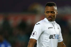 Jordan Ayew would have to look elsewhere if Swansea City gets relegated