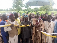 The boreholes were fully sponsored and constructed by Direct Aid under the initiative of the MP