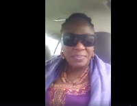 The woman's video has gone viral on Facebook