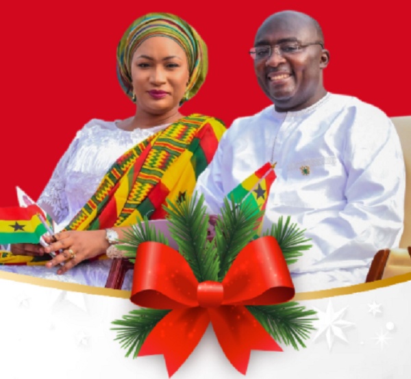 Vice President Dr Mahamudu Bawumia and his wife, Hajia Samira Bawumia