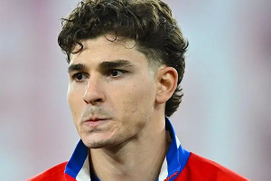 Julian Alvarez plays for Atletico Madrid Julian Alvarez plays for Atletico Madrid