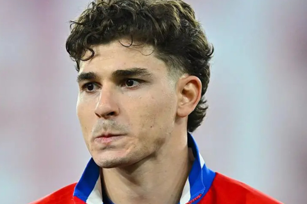 Julian Alvarez plays for Atletico Madrid