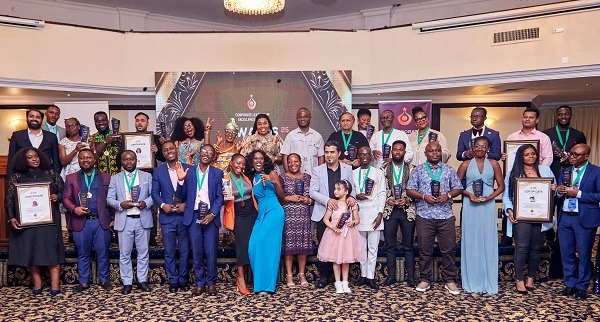 Some of the leaders at the event