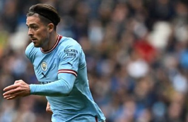 Manchester City midfielder Jack Grealish