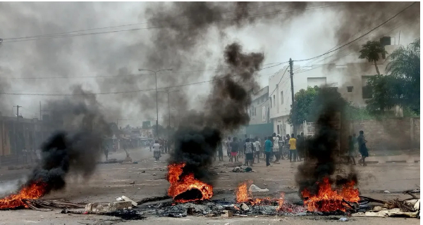 The protests turned violent on Friday and Saturday