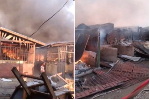 Fire ravages Kasoa New Market