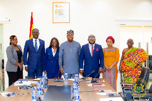 The Deputy Minister of Finance (M) with the members of the Venture Capital Trust Fund (VCTF)