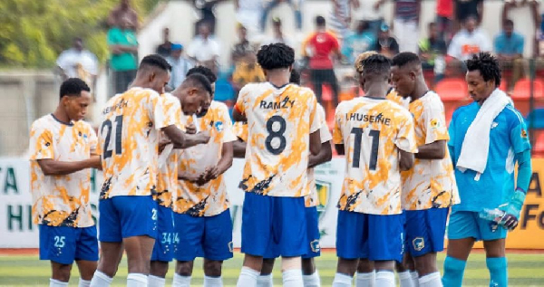 The victory lifts Young Apostles two points above the relegation zone