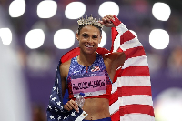 US Olympic gold medalist,  Sydney McLaughlin