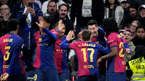 Barcelona defeated Real Madrid to extend their lead in Laliga