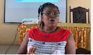 Justine Sefakor Alornyo is the Akatsi South Municipal Director of Health
